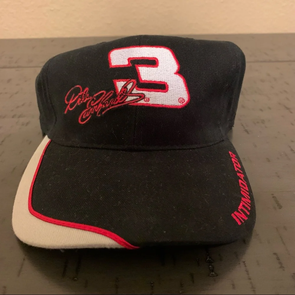 Vintage Dale Earnhardt The Intimidator StrapBack Hat